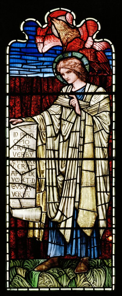 Ashton Under Lyne、Albion Congregational Church、Morris＆Co.、Edward Burne-Jones、St Matthew、1896 作： Edward Burne Jones