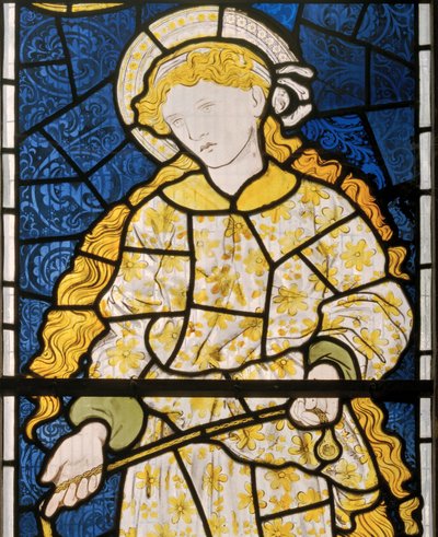 ビスター、モリス、マーシャル、フォークナー＆Co、エドワードバーンジョーンズ、チャリティー、1866 作： Edward Burne Jones