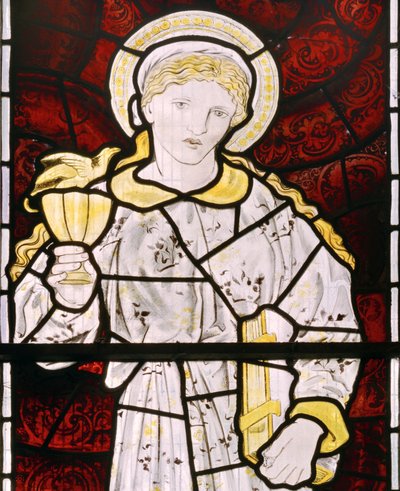 Biscester、Morris、Marshall、Faulkner＆Co、Edward Burne-Jones、Faith、1866 作： Edward Burne Jones