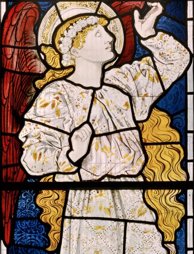 Bisceter、St Edberg、Morris、Marshall、Faulkner＆Co、Edward Burne-Jones、Hope、1866 作： Edward Burne Jones
