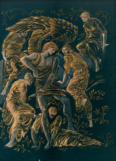 キューピッドの狩猟場 作： Edward Burne Jones