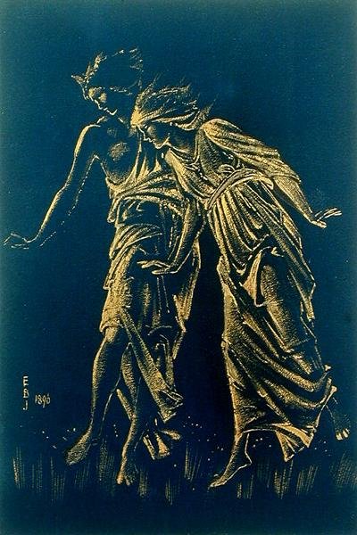 ガールズダンス 作： Edward Coley Burne Jones