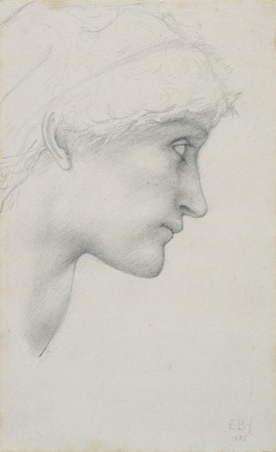 ヘッド 作： Edward Coley Burne Jones