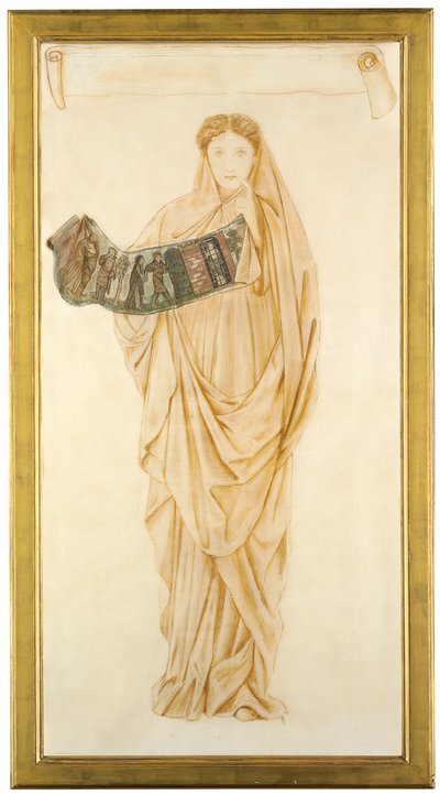 フィロメラ、1864 作： Edward Burne Jones