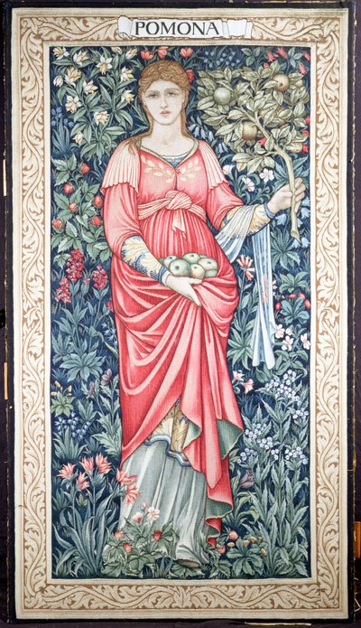 ポモナ、モリスウント社製、1885年頃（タペストリー） 作： Edward Burne Jones