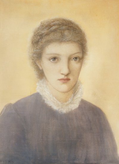 フランシス・グラハムの肖像、1879 作： Edward Burne Jones