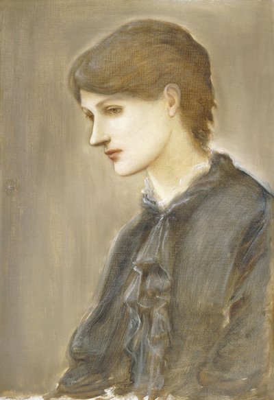 ウィリアムJ.スティルマン夫人、旧姓マリースパルタリ、 作： Edward Burne Jones