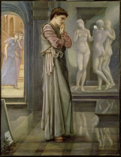 ピグマリオンとイメージ：心の欲望、1868 作： Edward Burne Jones