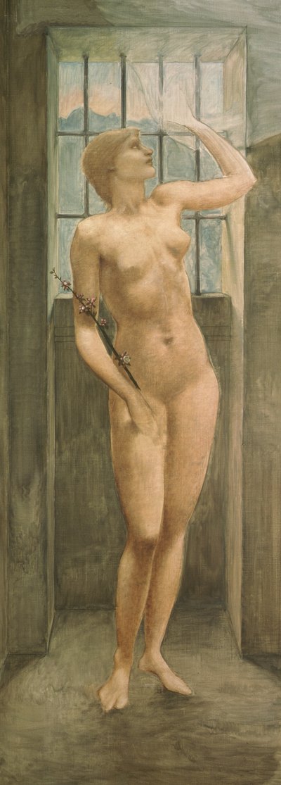 スペス、刑務所での希望、1874年頃 作： Edward Burne Jones