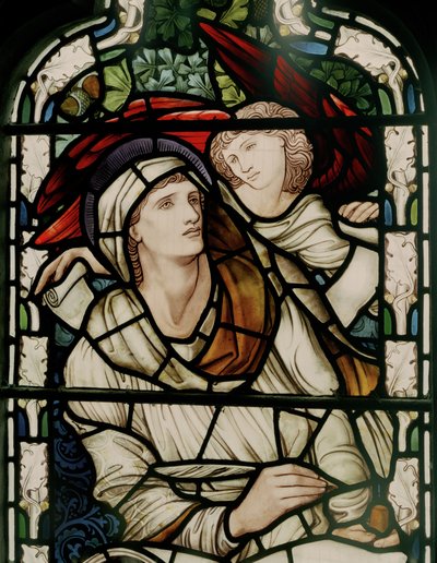 セントマシュー、1876年（ステンドグラス） 作： Edward Burne Jones