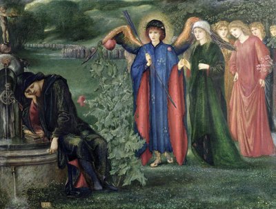 公正な女性の夢 作： Edward Burne Jones