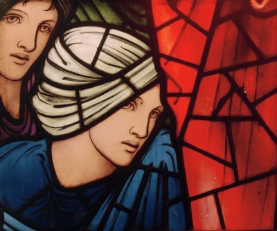 最後の審判の窓、詳細、1897年（ステンドグラス） 作： Edward Burne Jones