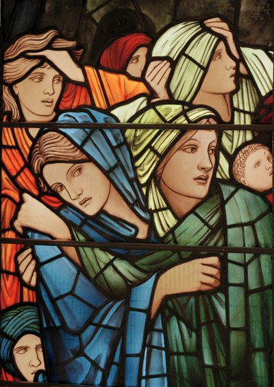 最後の審判の窓、詳細、1897年（ステンドグラス） 作： Edward Burne Jones