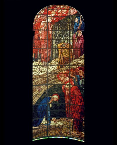 キリスト降誕の窓、1888年（ステンドグラス） 作： Edward Burne Jones