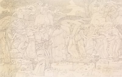 プロセルピナのレイプ 作： Edward Burne Jones