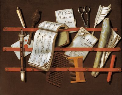 レターラック、1698年頃 作： Edward Collier