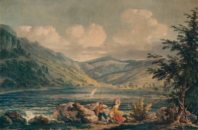 Hawes Water、ウェストモーランド、c1790、1935 作： Edward Dayes