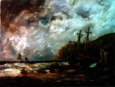 沿岸の風景 作： Edward Duncan