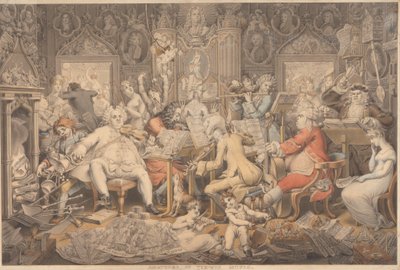 The-Wig 音楽のアマチュア 作： Edward Francis Burney