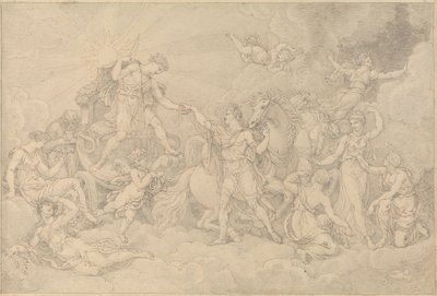 アポロとフェートン 作： Edward Francis Burney