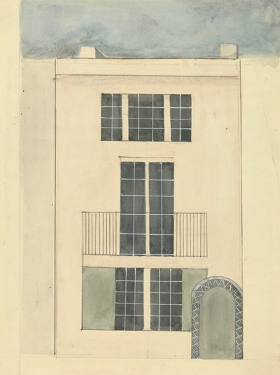 家の高さ 作： Edward Francis Burney