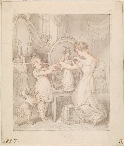 Kuvitus: Uusi nukke: Untitled 作： Edward Francis Burney