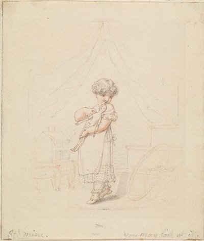 Ilustração para A Nova Boneca: É Minha, Você Pode Olhar 作： Edward Francis Burney