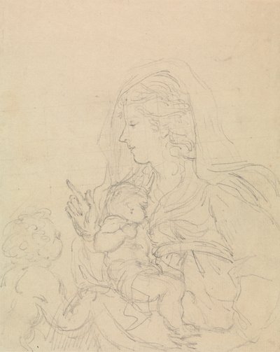 madona e criança 作： Edward Francis Burney