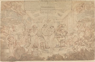 ワルツの下絵 作： Edward Francis Burney