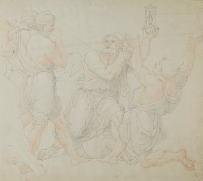 デミトリウスと二人の職人の習作 作： Edward Francis Burney
