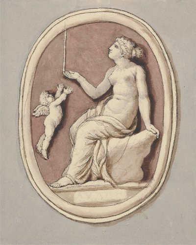 ヴィーナスとキューピッド 作： Edward Francis Burney