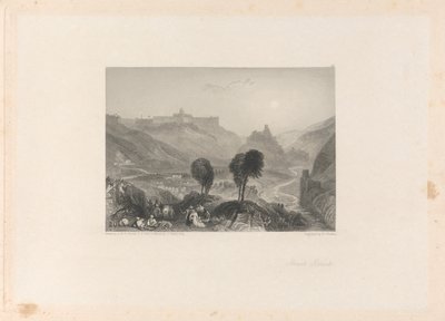 Monte Moriá 作： Edward Francis Finden