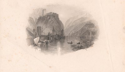 ライン城 作： Edward Francis Finden