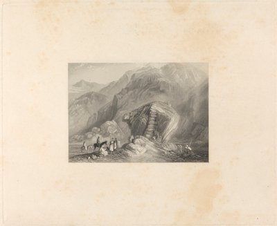 シナイの砂漠 作： Edward Francis Finden