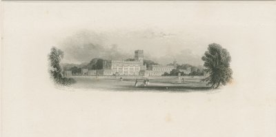Trentham Hall: スティールエングレーヴィング, nd [?mid 19 cent] (プリント) 作： Edward Francis Finden