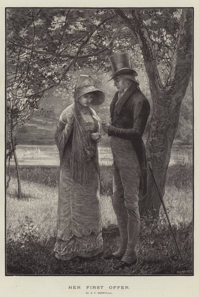 彼女の最初のオファー 作： Edward Frederick Brewtnall