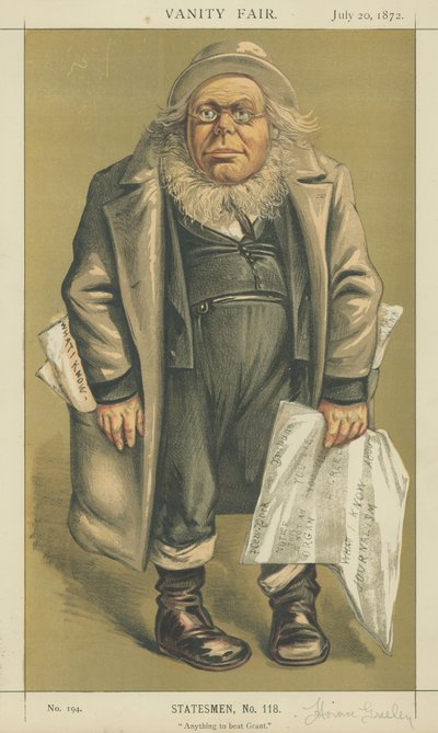 ホレス・グリーリー氏 作： Edward Frederick Brewtnall