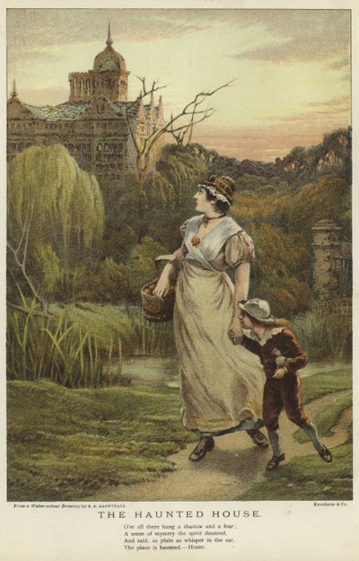 お化け屋敷 作： Edward Frederick Brewtnall