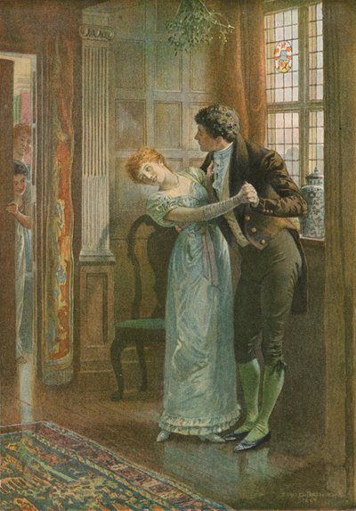 ヤドリギの下で 作： Edward Frederick Brewtnall