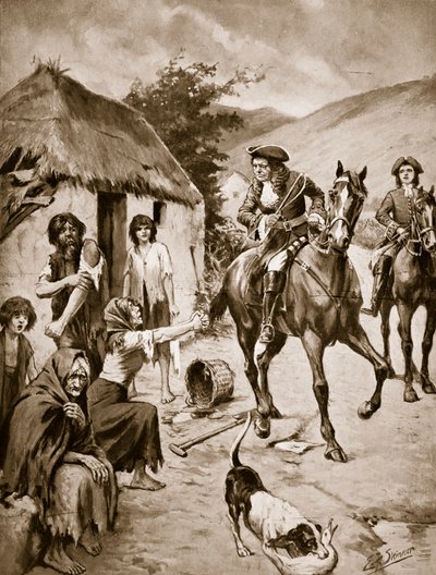 アイルランドの生活、1710年頃、「Hutchinson