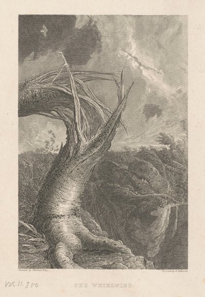 旋風 作： Edward Gallaudet, after Thomas Cole