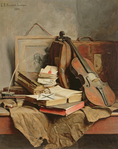 時間はすべてのものを試します、1881 作： Edward George Handel Lucas