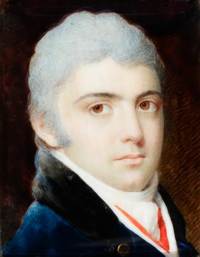 ハンター家の男、1803年。 作： Edward Greene Malbone