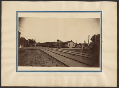 [メイプルシティの鉄道駅］ 作： Edward H. Hart