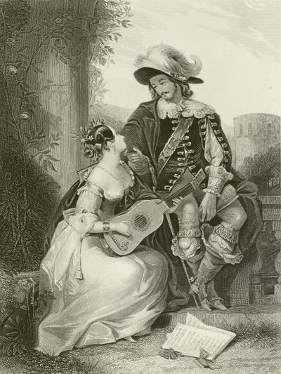 愛 作： Edward Henry Corbould