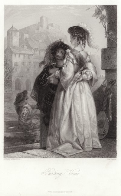 別れの誓い 作： Edward Henry Corbould