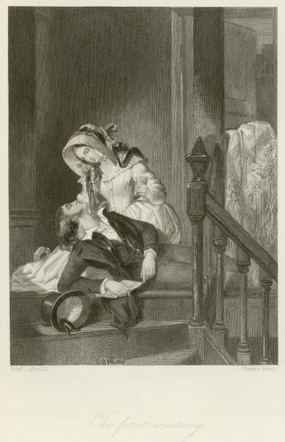 最初の会議 作： Edward Henry Corbould