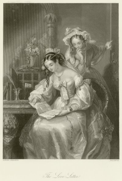 ラブレター 作： Edward Henry Corbould