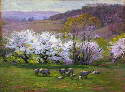 ブロッサムタイム、 作： Edward Henry Potthast