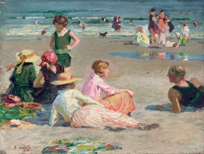 マンハッタンビーチ 作： Edward Henry Potthast